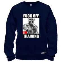 Свитшот для качалки "F*ck off, i`m training"